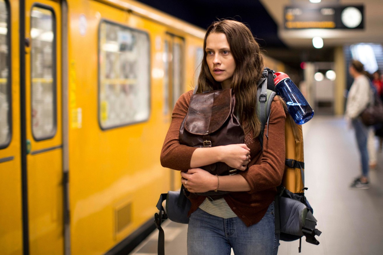 Teresa Palmer as tourist Clare in Berlin Syndrome.