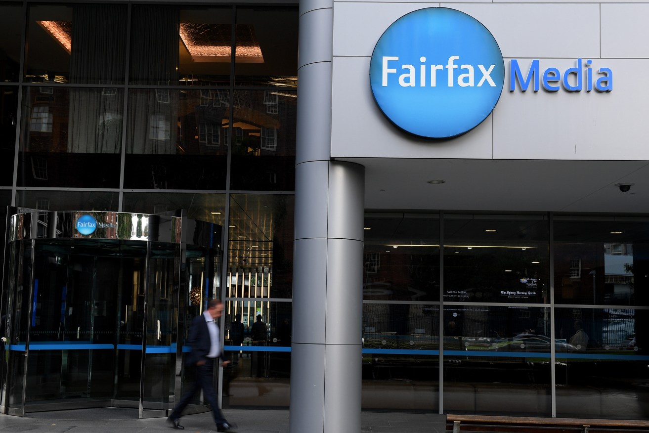 The offices of Fairfax Media in Pyrmont, Sydney. Photo: AAP/Dan Himbrechts