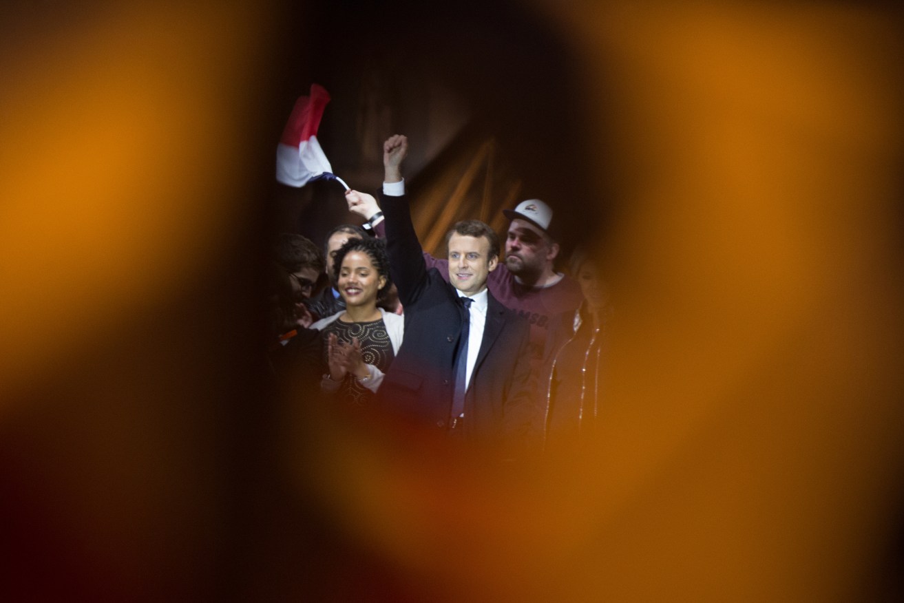 Emmanuel Macron may have won the presidential race, but the coming parliamentary election will be challenging for his fledgling party. Photo: AAP/NEWZULU/Yann Bohac