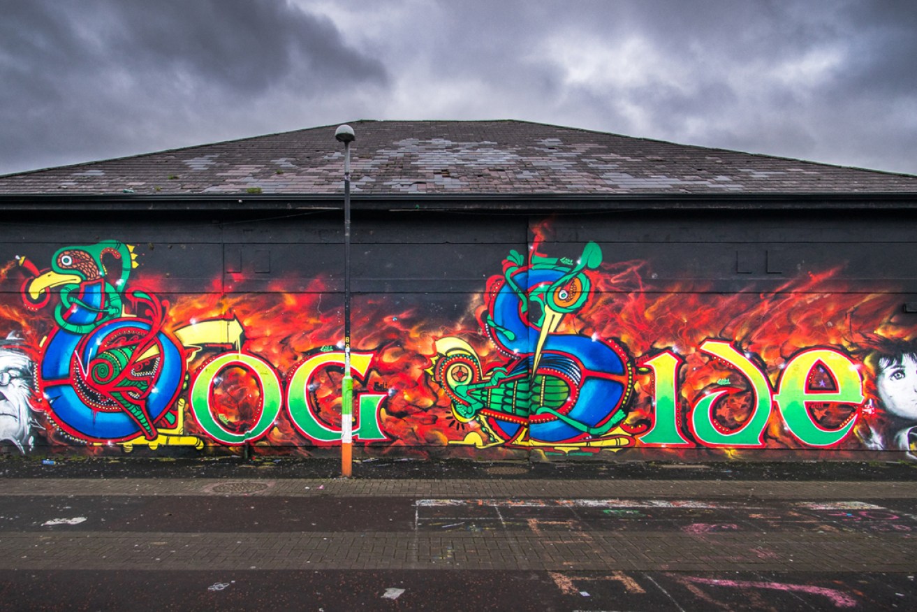 A mural in Londonderry's Bogside district. Photo: Giuseppe Milo / www.pixael.com/en/blog
