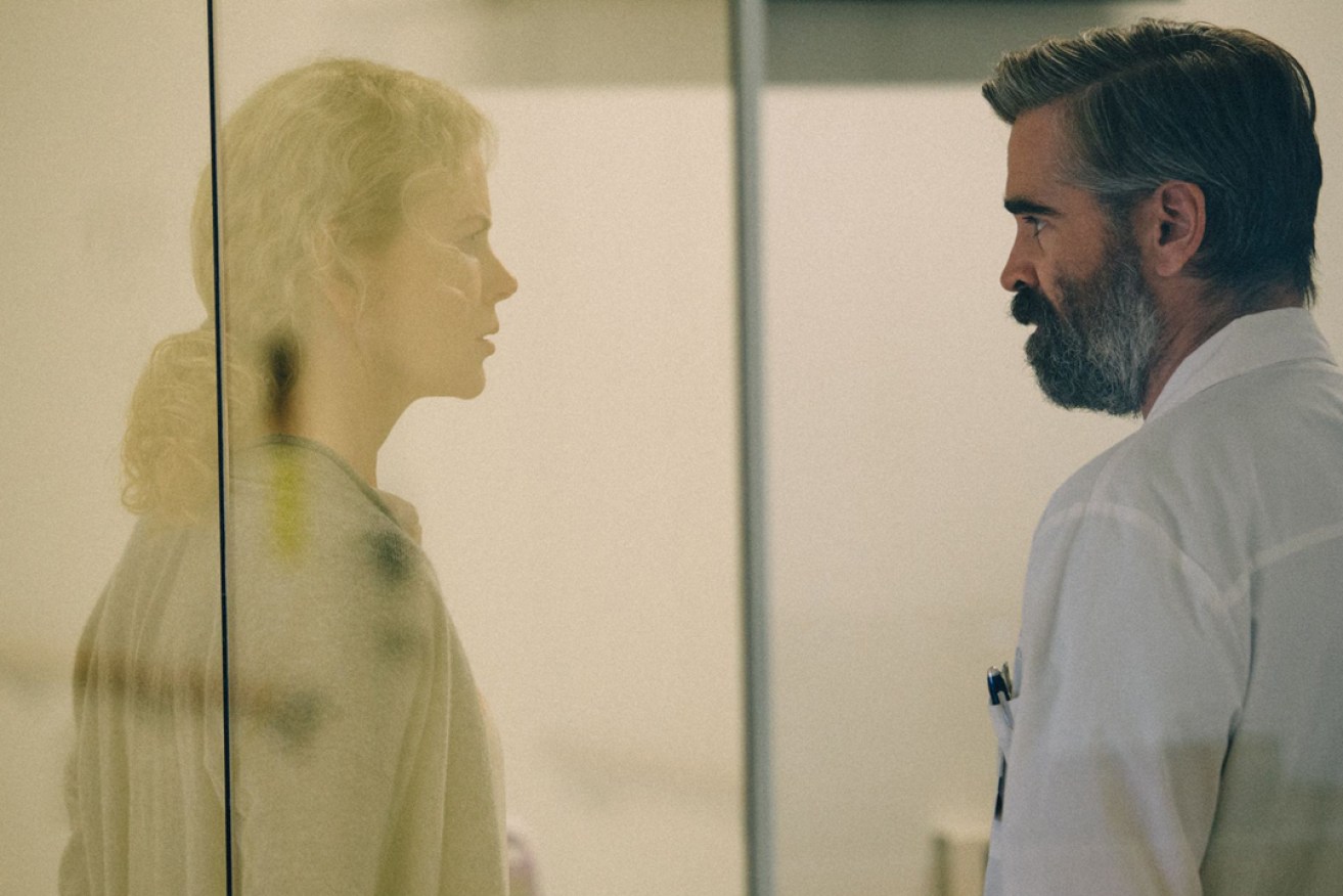 Nicole Kidman and Colin Farrell in 'The Killing of a Sacred Deer'.