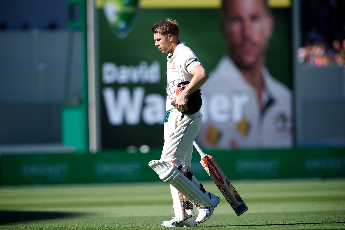David Warner has weighed strongly into cricket's pay dispute. Photo: Michael Errey / InDaily