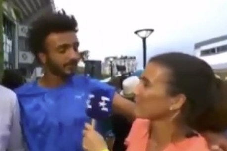 “If I hadn’t been live on air, I’d have punched him”: Tennis player banned for groping interviewer
