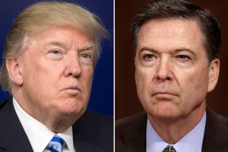 Comey and Trump: alpha males in face-off