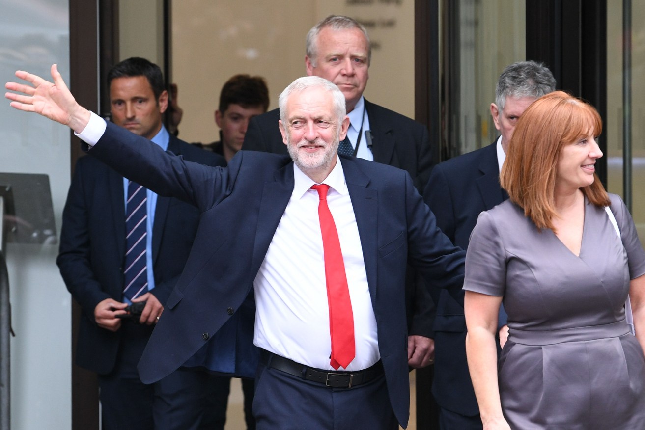 Left or right? Jeremy Corbyn's success in Britain could be less about ideology than challenging the status quo. Photo: Stefan Rousseau / PA Wire