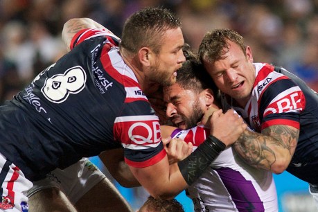 Photo gallery: Roosters rule the roost in Adelaide