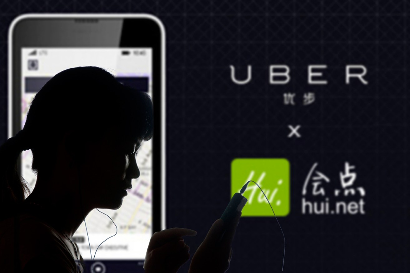 Uber lost almost $US1 billion per year before selling its China operations. Photo: AP 