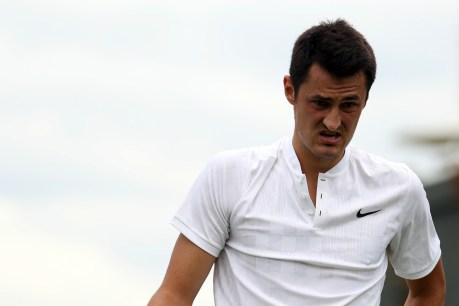 “I was bored,” says insipid Tomic as Aussies choke at Wimbledon