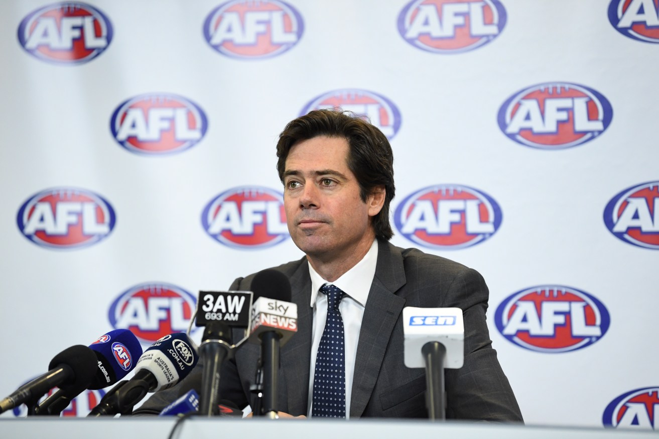 AFL CEO Gillon McLachlan. Photo: AAP/James Ross
