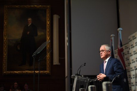 ‘We’re not conservatives’: Turnbull hits out at party’s right