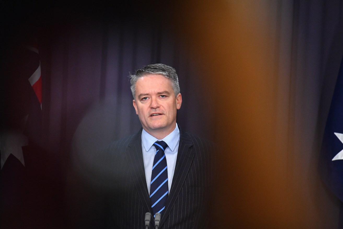 Senior Liberal conservative  Mathias Cormann denies Malcolm Turnbull's leadership is under threat. Photo: AAP/Mick Tsikas