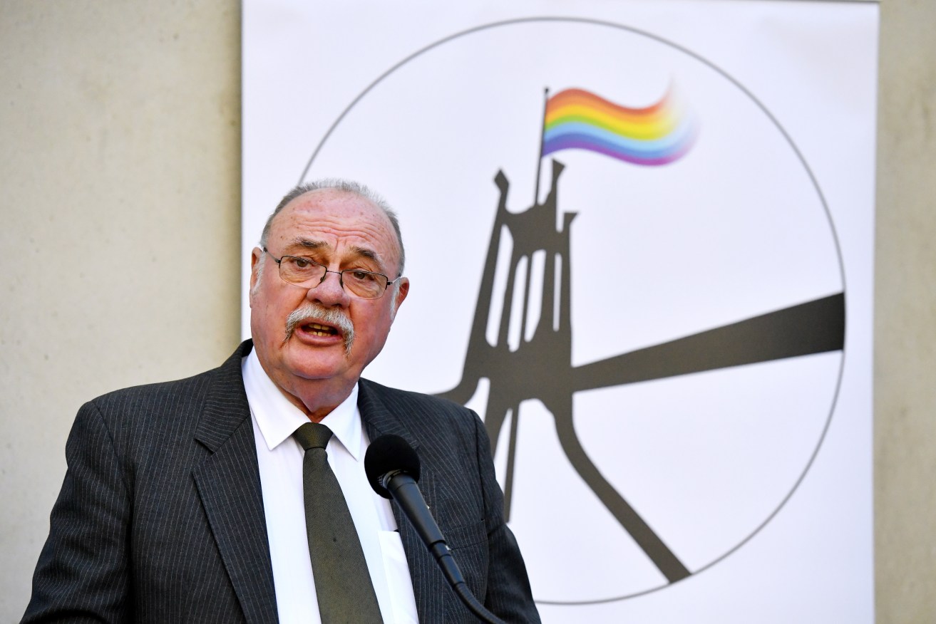 Liberal MP Warren Entsch is reserving his right to cross the floor on same-sex marriage. Photo: AAP/Mick Tsikas