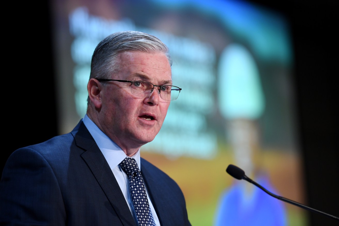 Santos managing director and CEO Kevin Gallagher. Photo: AAP/Paul Miller