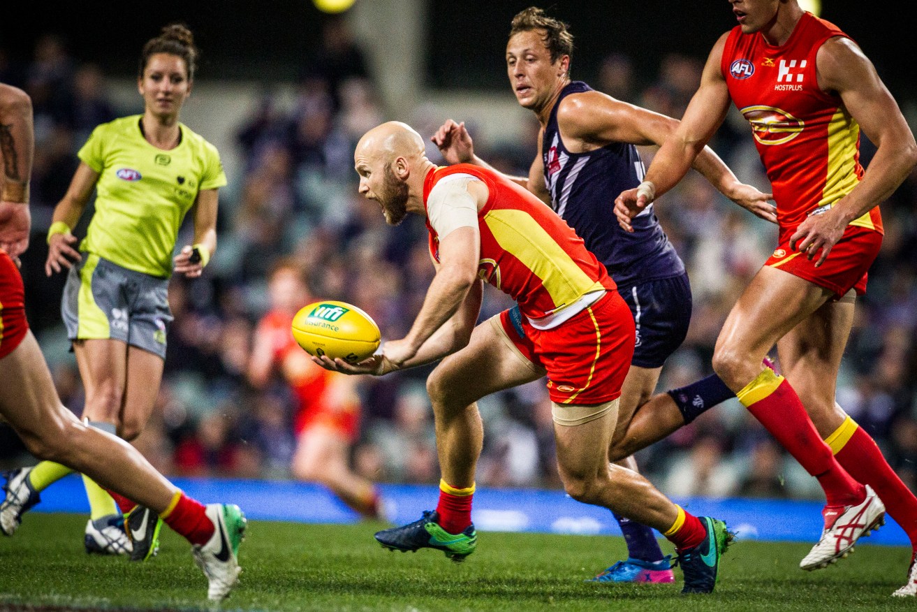 Gary Ablett may have played his last game for the Suns. Photo: Tony McDonough / AAP