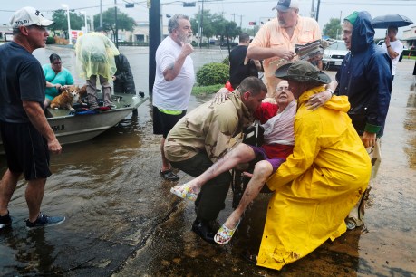 Houston disaster evokes painful memories of Katrina
