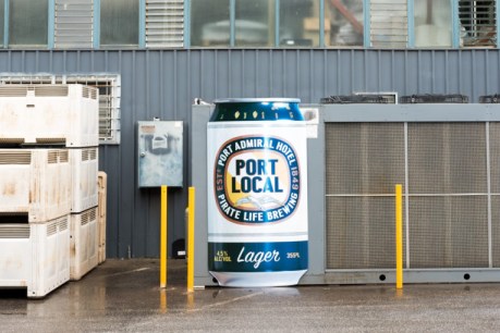 The Port Admiral announces signature beer Port Local