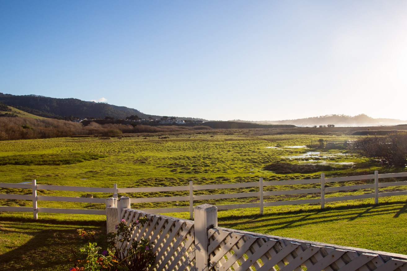 Views of Point Lobos and Carmel River Beach, from Clint Eastwood’s Mission Ranch Restaurant. Photo: Amanda McInerney