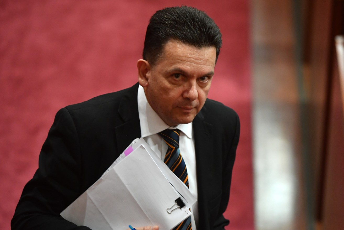 Nick Xenophon and his team are close to a deal on media reform. Photo: Mick Tsikas / AAP