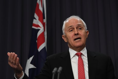 Turnbull throws his weight behind coal power