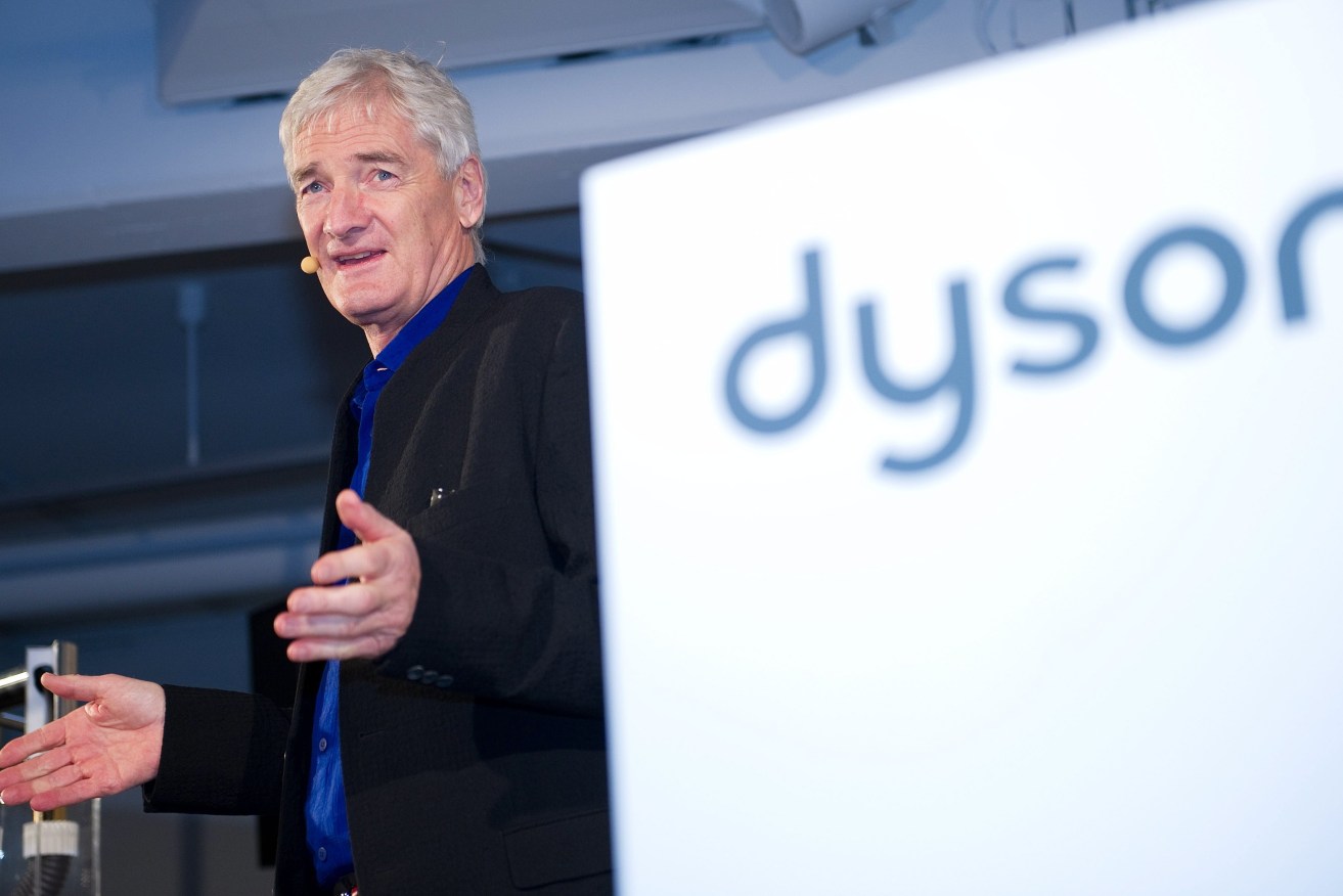 British entrepreneur and inventor James Dyson. Photo: EPA/Axel Heimken