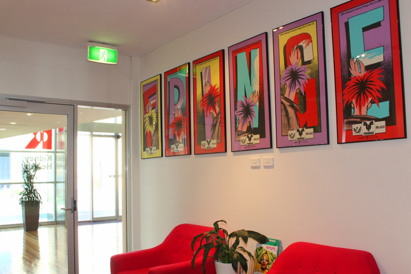 The foyer of the new Adelaide Fringe offices. Photo: supplied
