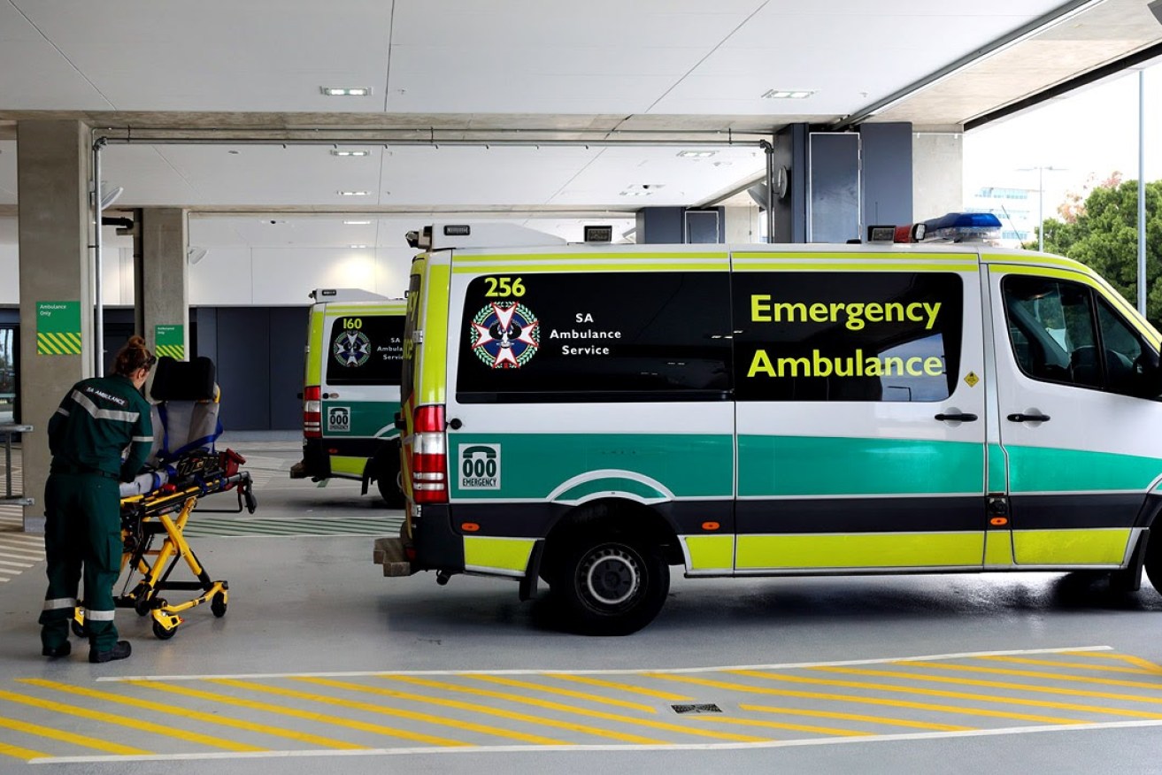 The ambulance union says there were no paramedics available for new emergencies. Photo: Tony Lewis / InDaily.
