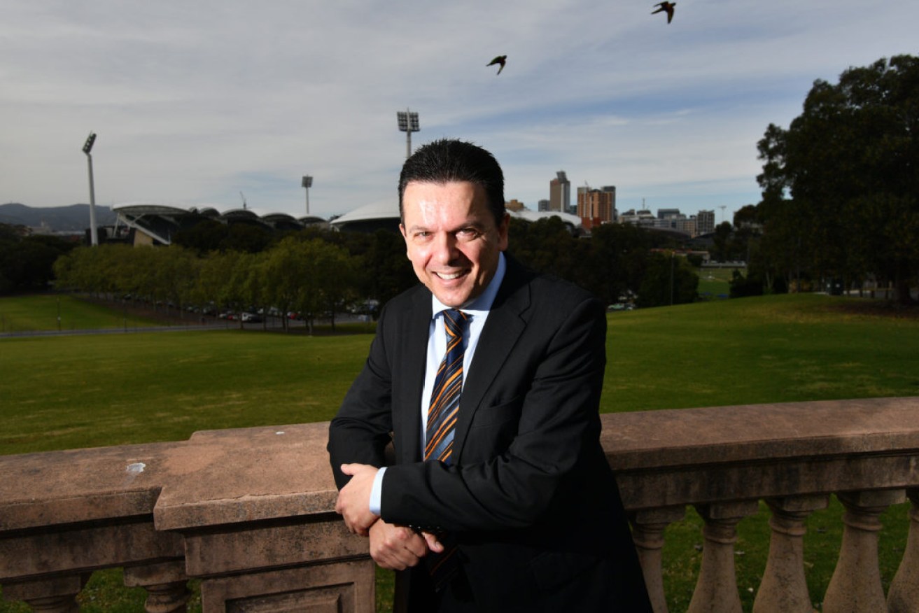 Nick Xenophon looks set to benefit from the major parties giving voters more of what they don't want. Photo: AAP/David Mariuz