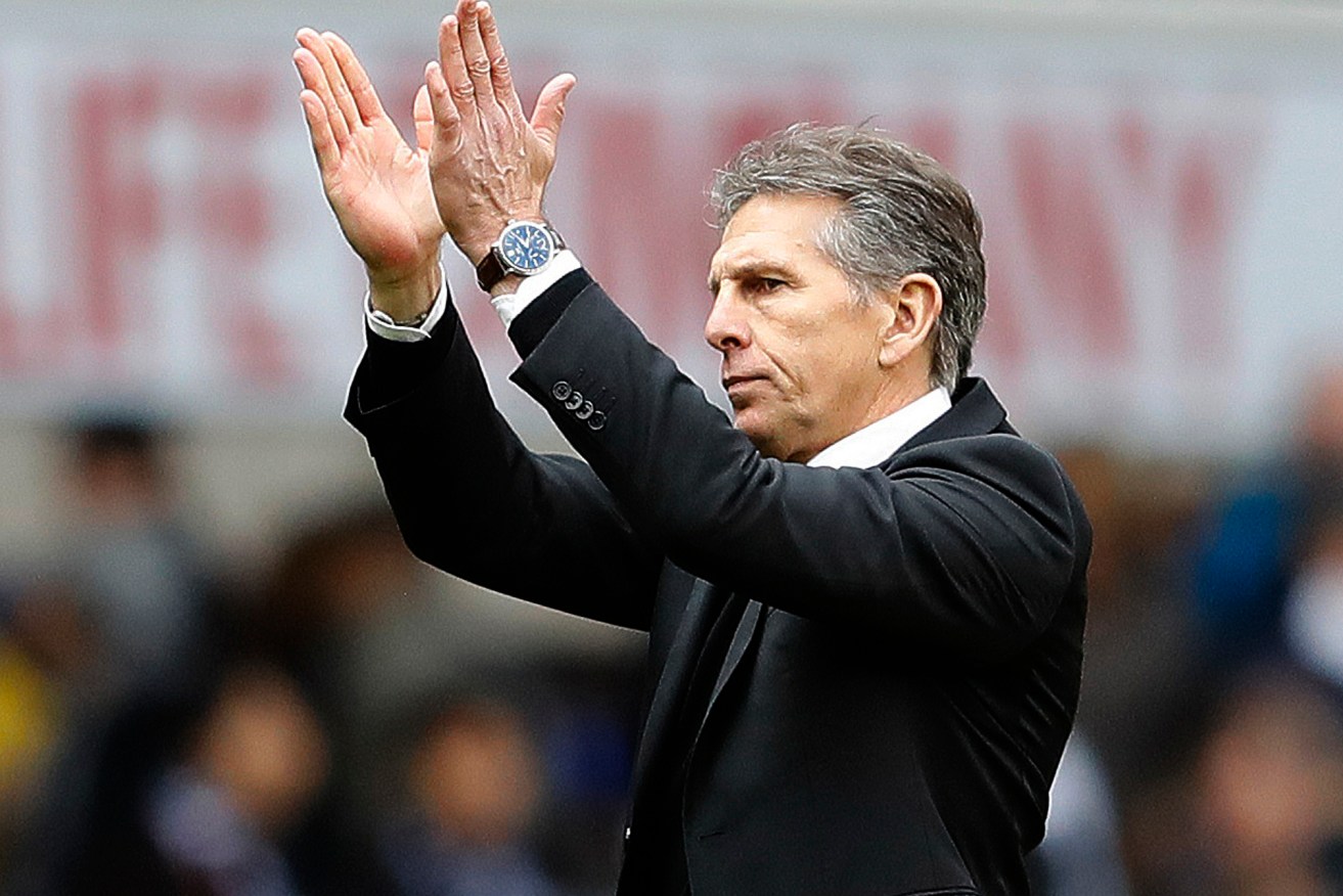 Former Southampton manager Claude Puel has been signed by Leicester. Photo: Frank Augstein / AP