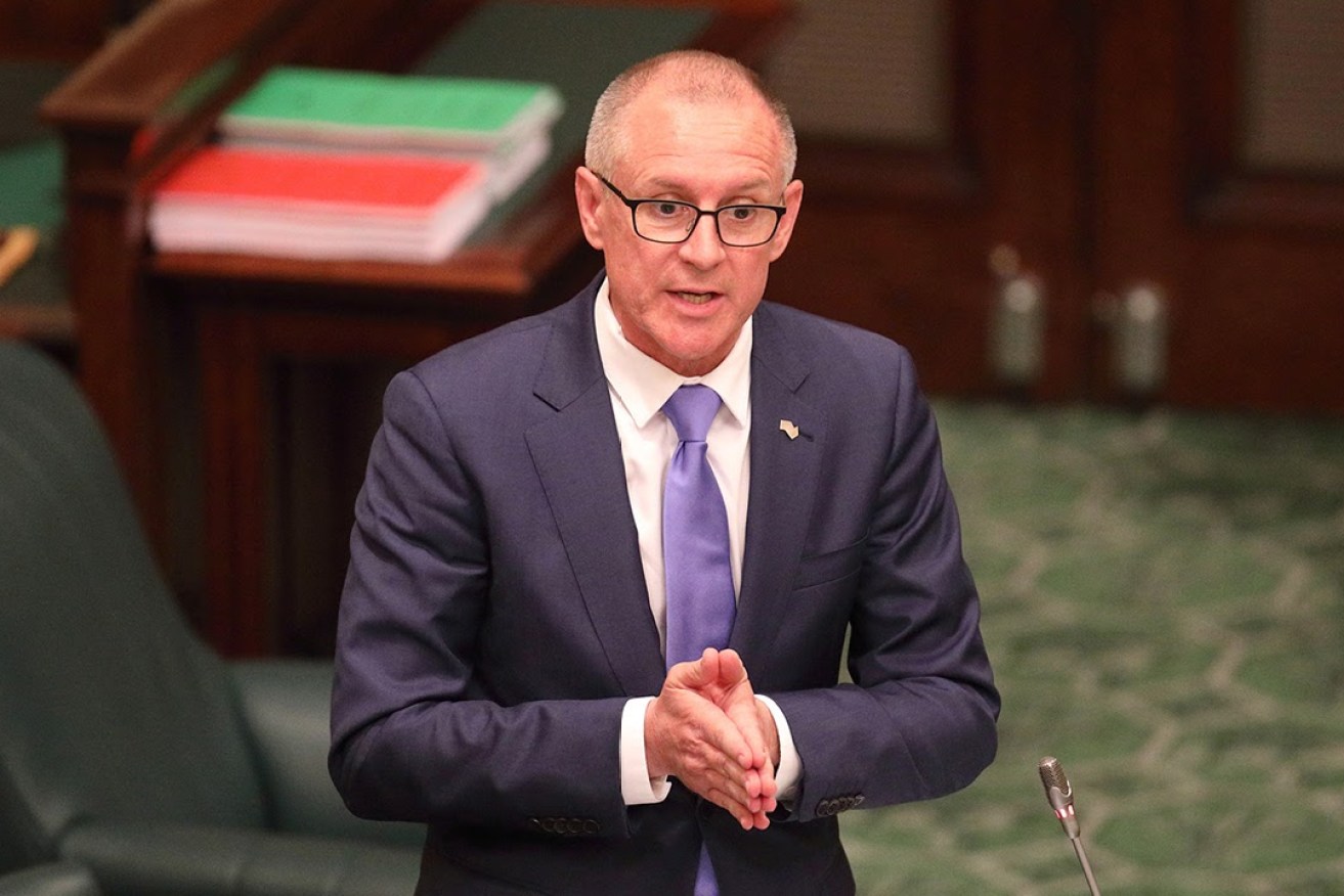 Jay Weatherill in parliament. Photo: Tony Lewis / InDaily