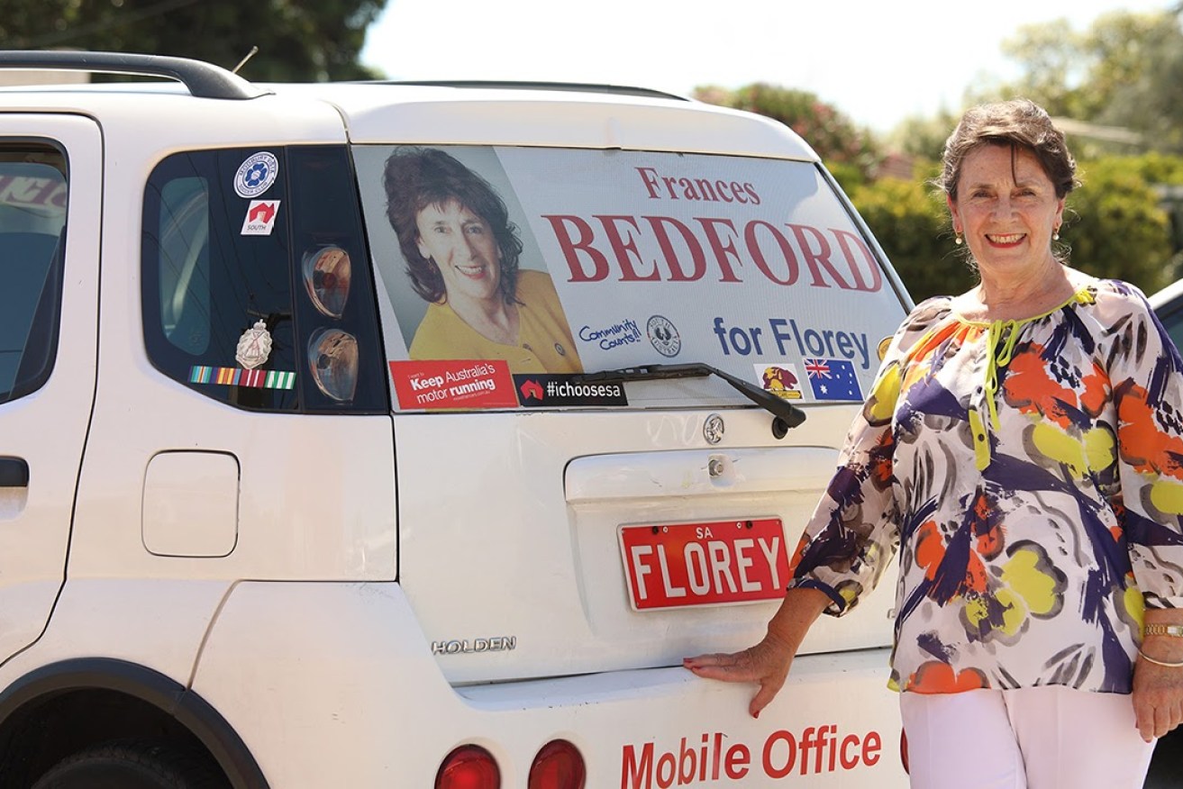 Frances Bedford says she won't be retiring from parliament. Photo: Tony Lewis / InDaily