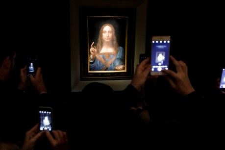 Leonardo painting sells for record $US450 million