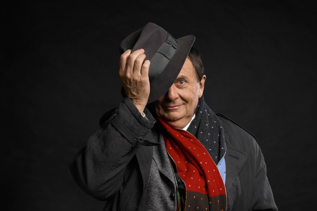 Barry Humphries: 'This is perhaps the bravest thing I've ever done '. Photo: Simon Schulter
