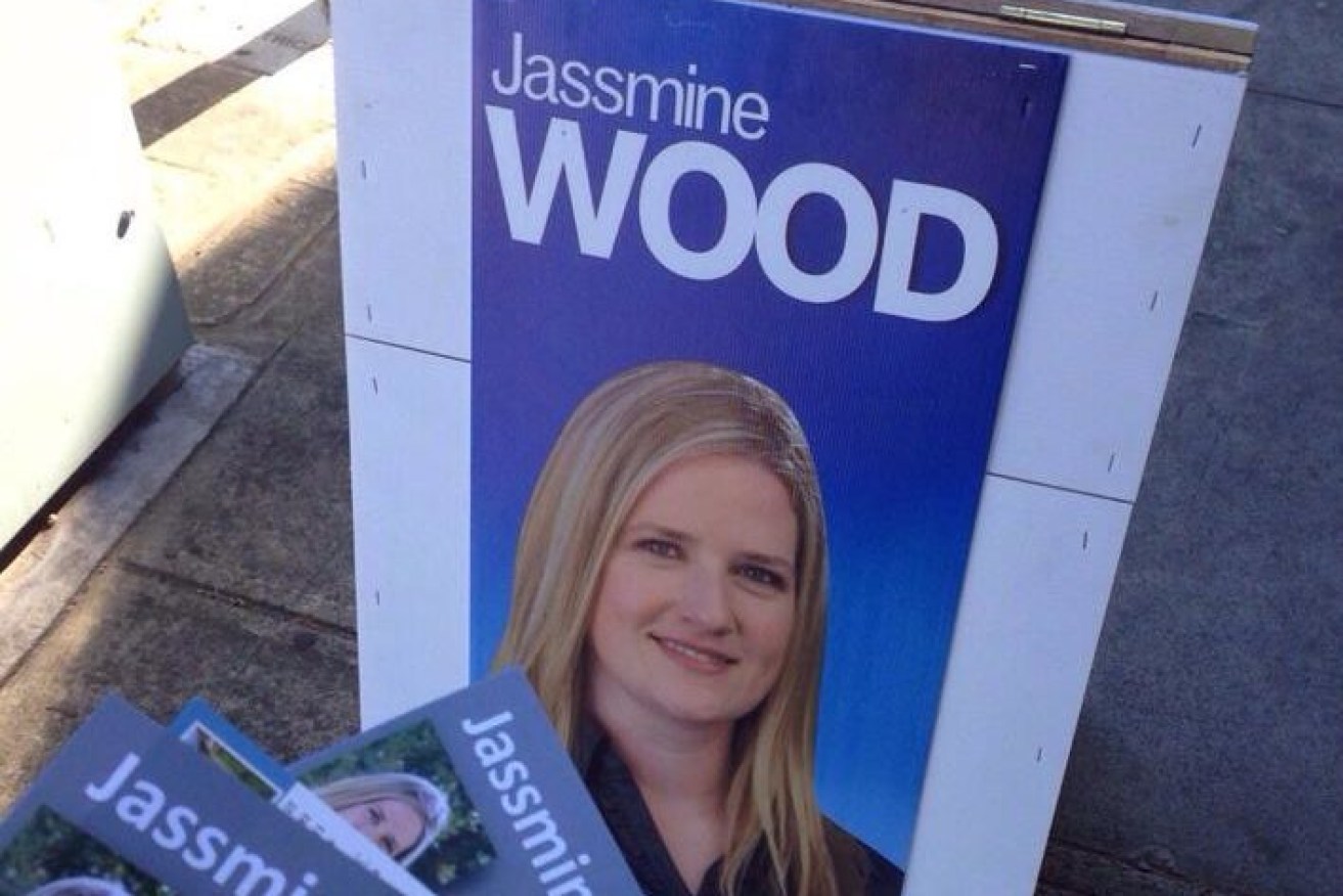 Jassmine Wood's previous campaign material. Photo: Facebook