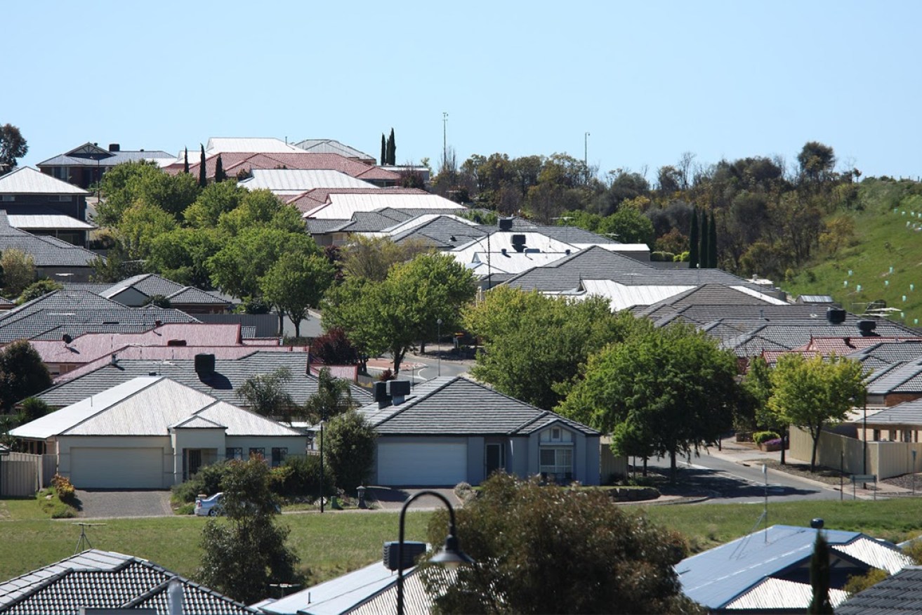 The average South Australian couple should take just over four years to save a deposit for a home. Photo: Tony Lewis/InDaily