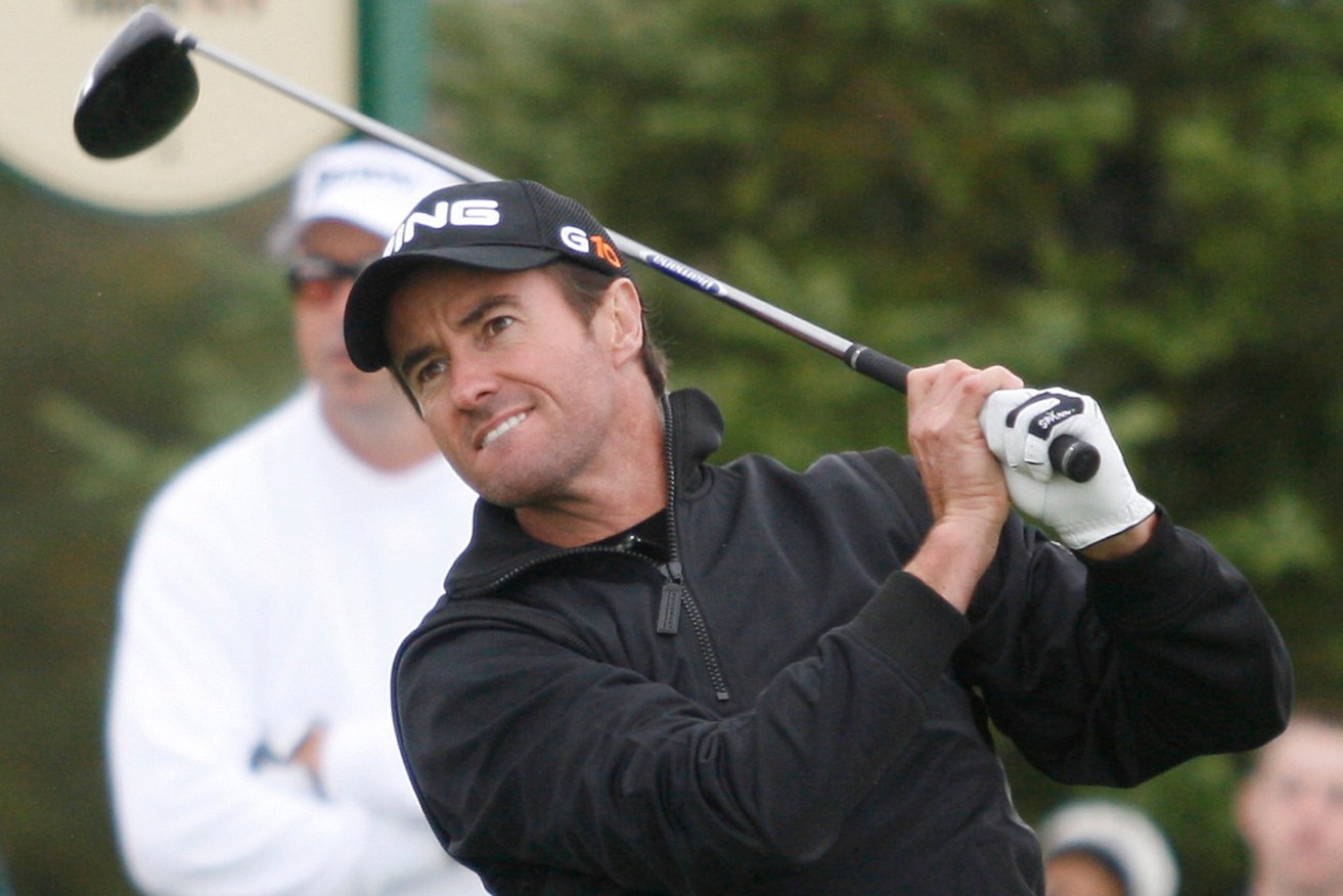 Mark Hensby, pictured at the 2008 Turning Stone Resort Championship in New York. Photo: John Haeger / AP
