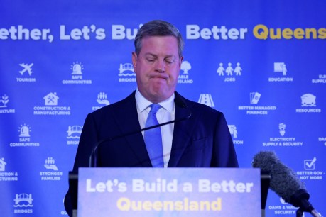 LNP concedes defeat in Queensland, leader resigns