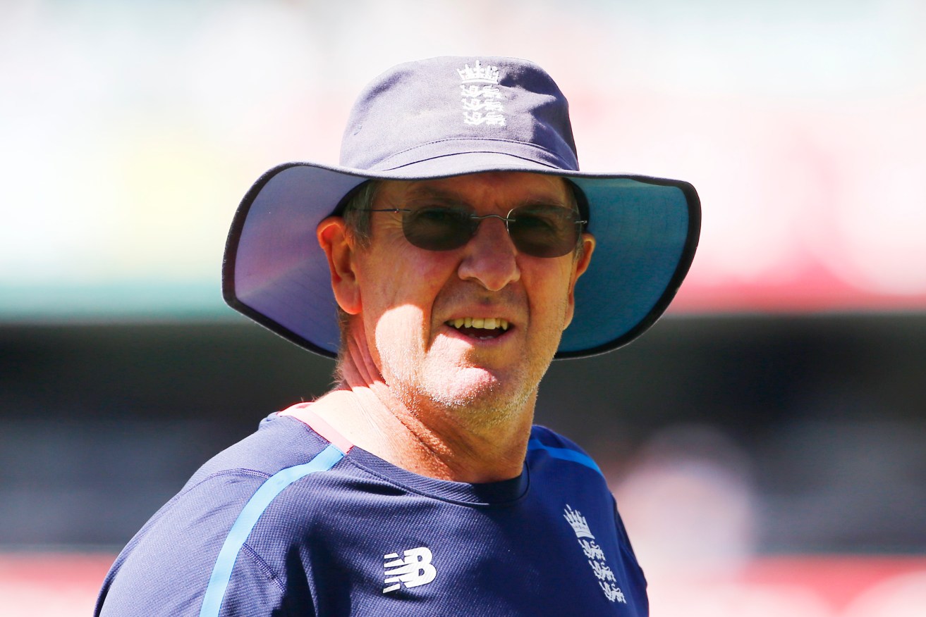 England coach Trevor Bayliss during the fifth Ashes Test in Sydney. Photo: Jason O'Brien / PA Wire