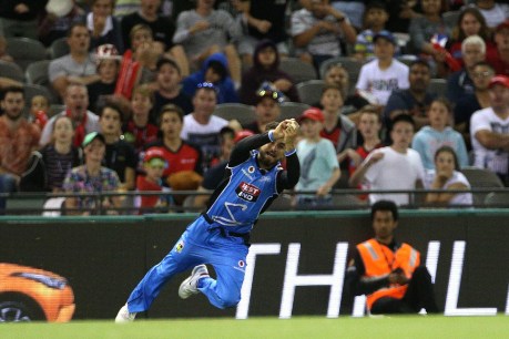 ‘Greatest outfield catch ever’ marks Strikers victory
