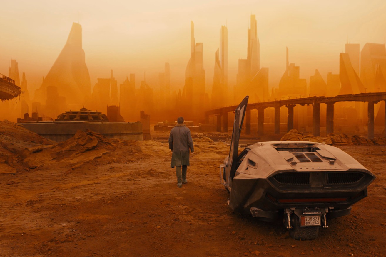 A scene from "Blade Runner 2049" - one of the many films worked on by French company Technicolor.  Photo: Warner Bros Pictures via AP