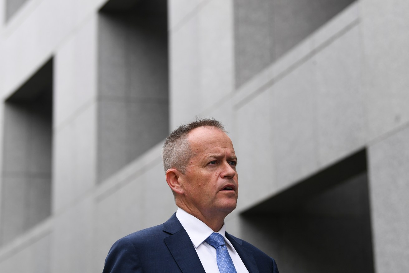 Bill Shorten is voters' third-string choice to lead federal Labor, a new poll shows. Photo: AAP/Lukas Coch