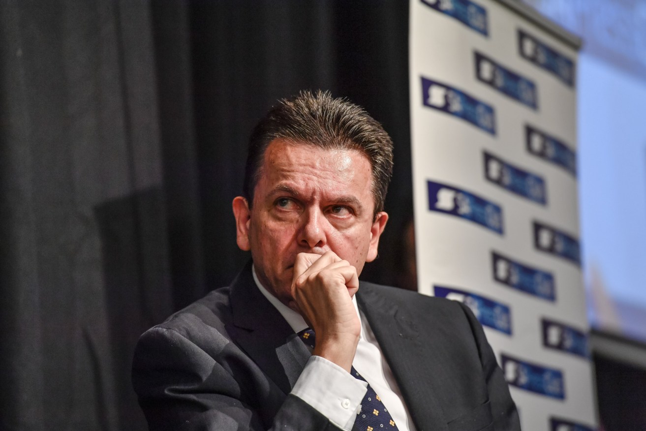 Has SA Best leader Nick Xenophon flown too close to the sun? Photo: AAP/Roy Vandervegt