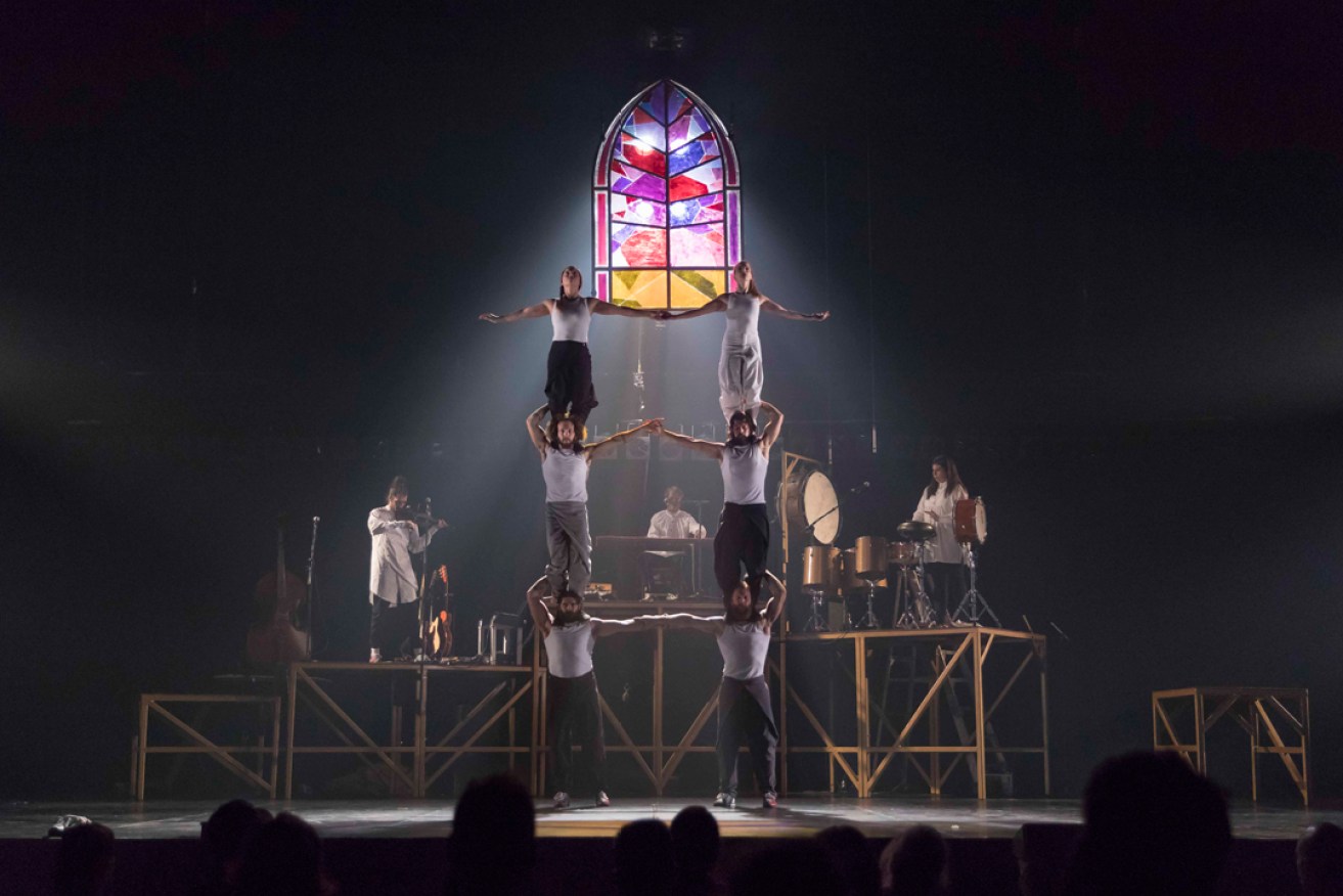 Cirque Alfonse's Fringe show Tabarnak. Photo: Nicolas Descoteaux