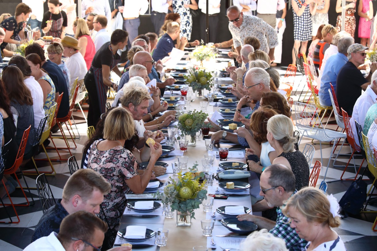 A long lunch on The Palais. Photo: Adelaide Festival