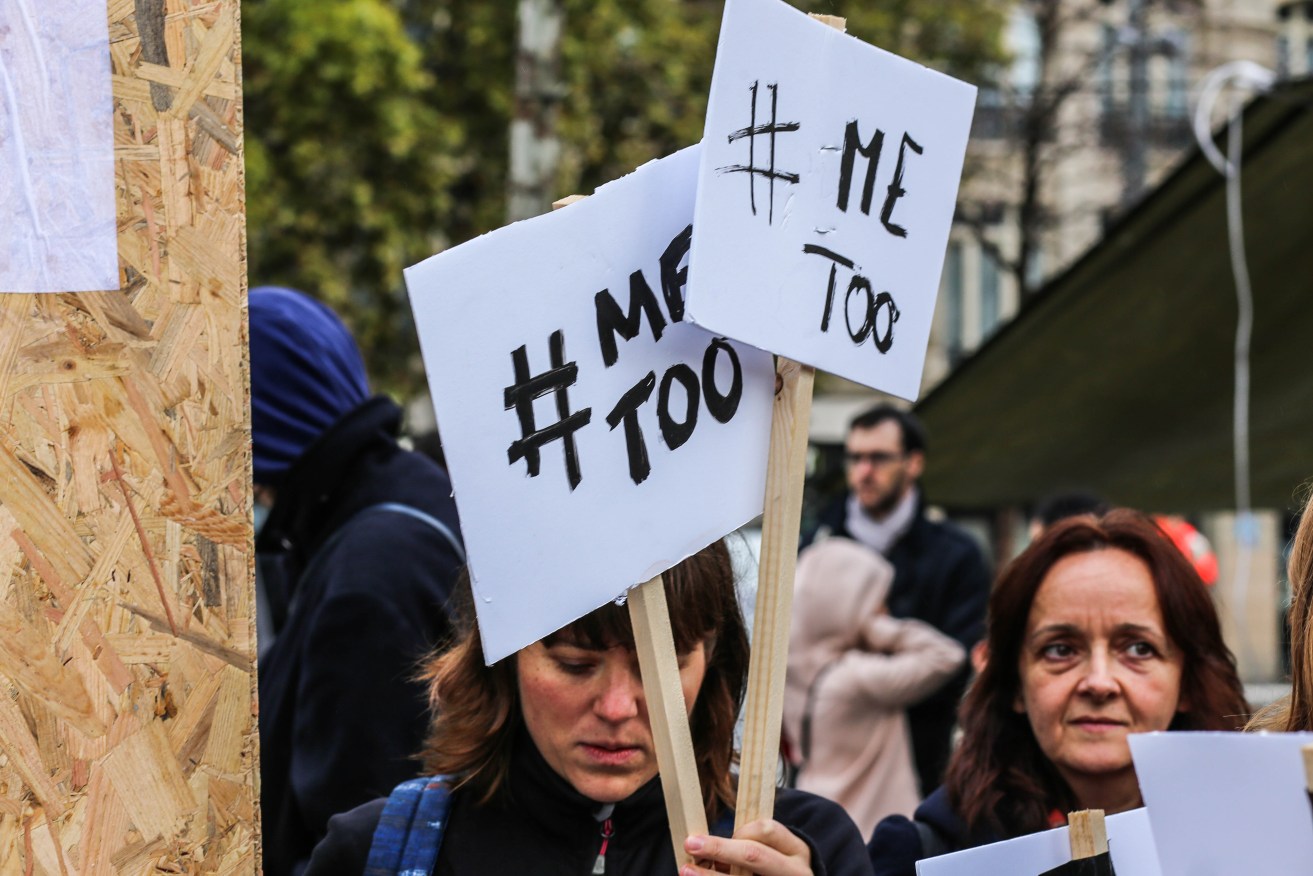 The #MeToo movement has sparked a global focus on workplace discrimination. Photo: AAP/CrowdSpark/sadak souici