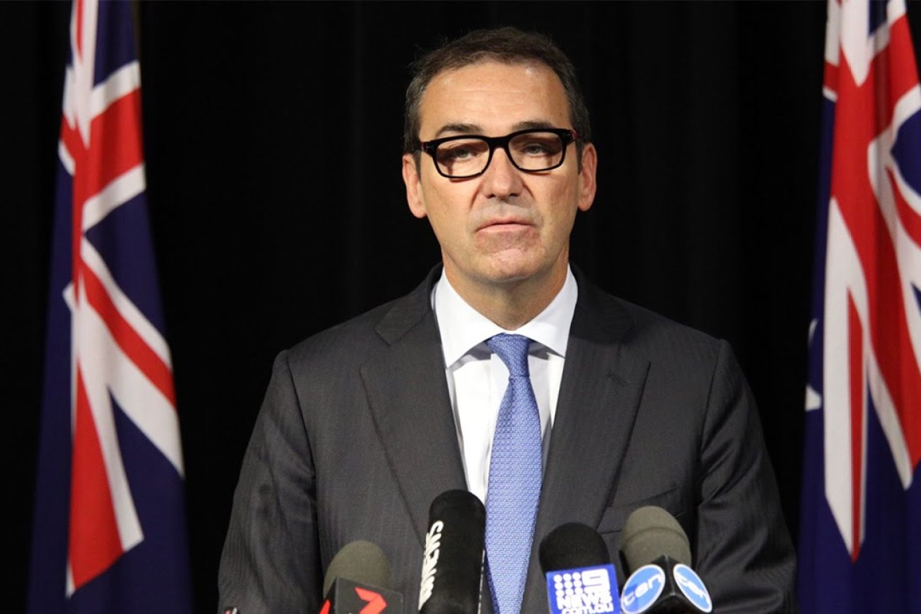 Premier Steven Marshall has called on Harbour to maintain Santos as an Adelaide-headquartered company, should its takeover bid be successful. Photo: Tony Lewis/InDaily