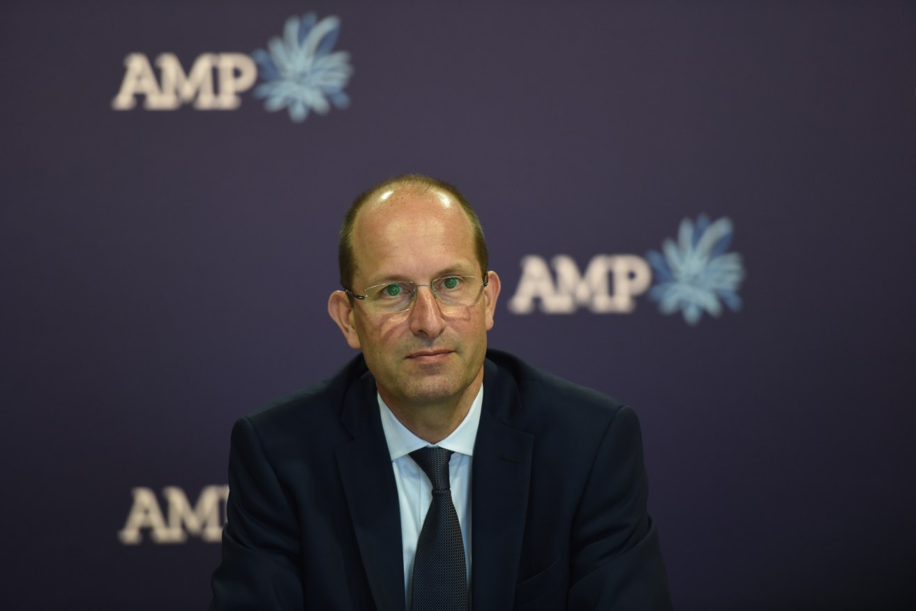 AMP CEO Craig Meller has resigned. Photo: AAP/Dean Lewins