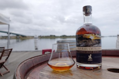 River Murray whisky on top of the world