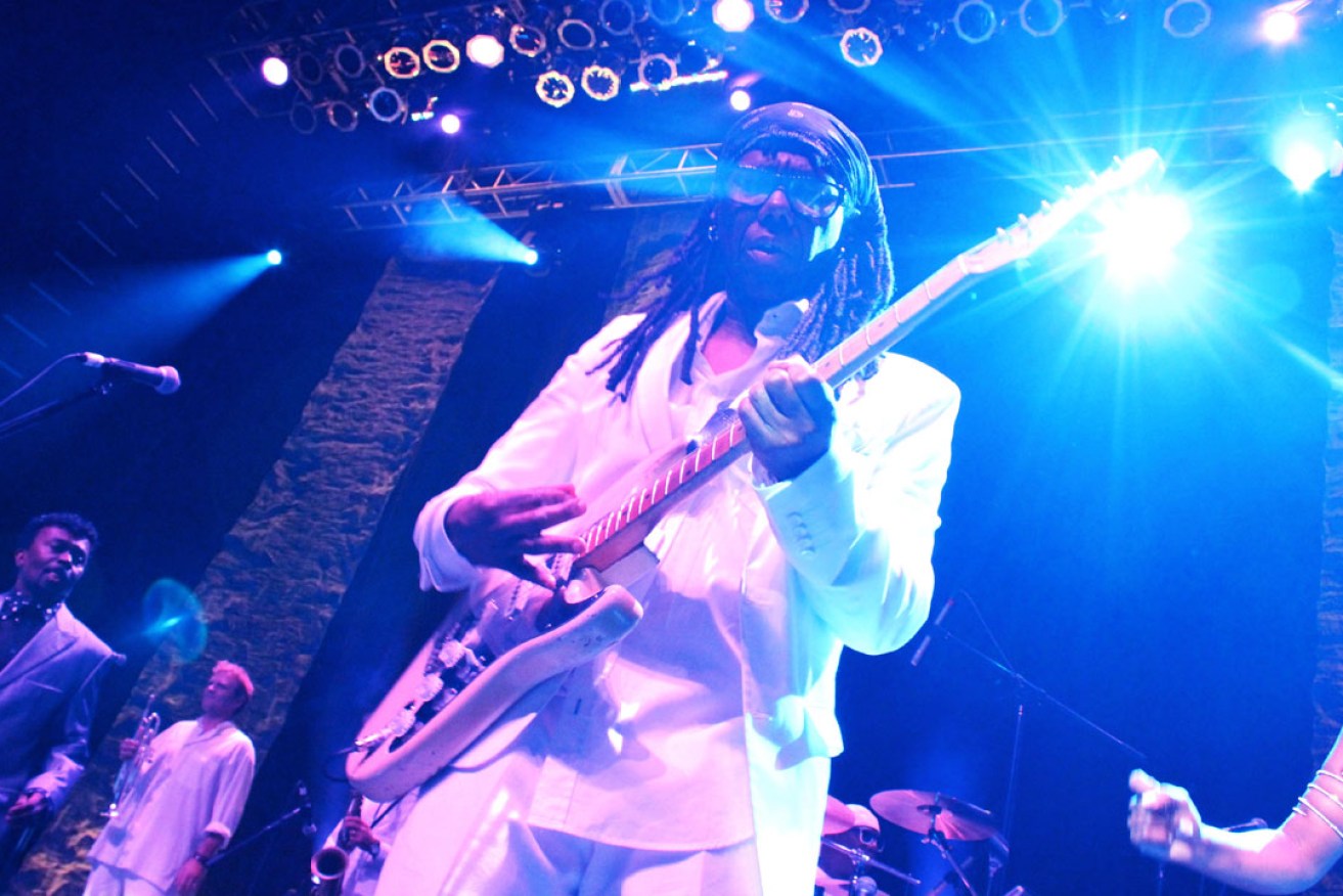 Nile Rodgers and Chic play in Botanic Park this weekend.  