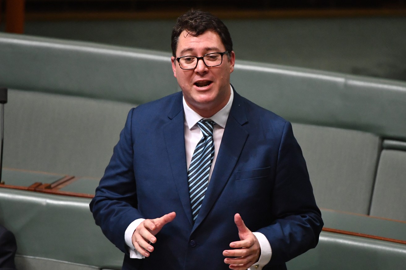 George Christensen will be ordained in a South Australian diocese of the Anglican Church, but he won't be moving here. Photo: AAP/Mick Tsikas