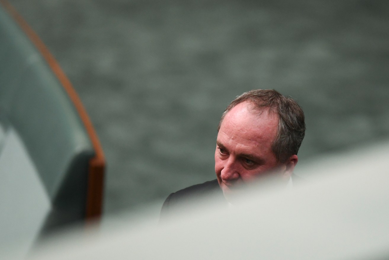 Former Deputy Prime Minister Barnaby Joyce.  Photo: AAP/Lukas Coch